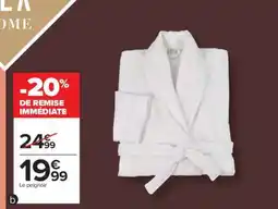 Carrefour Le peignoir offre
