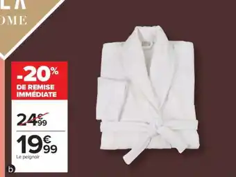 Carrefour Le peignoir offre