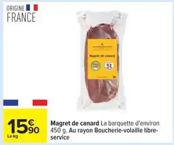 Carrefour Magret De Canard offre