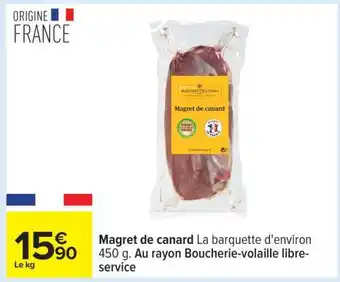Carrefour Magret De Canard offre