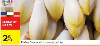 Carrefour ENDIVE offre
