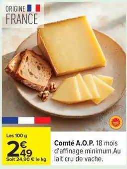 Carrefour Comté A.O.P offre