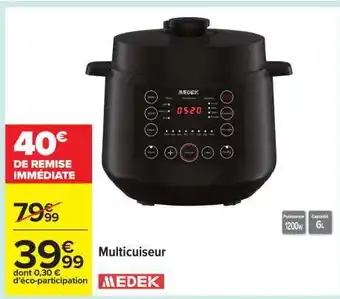 Carrefour Multicuiseur offre