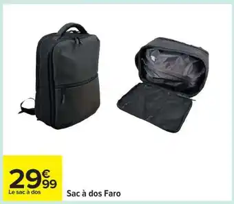 Carrefour Sac à dos Faro offre