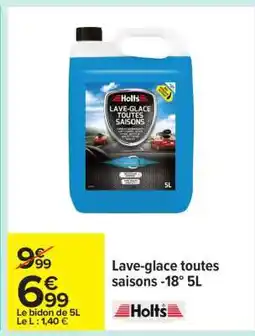 Carrefour Lave-glace toutes saisons -18° 5L offre