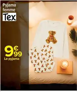 Carrefour Pyjama femme offre