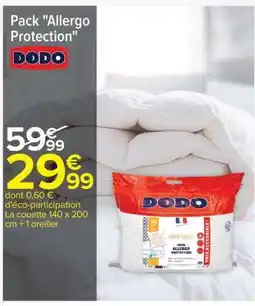 Carrefour Pack Allergo Protection offre