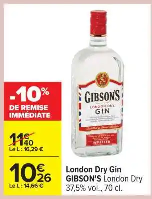 Carrefour London Dry Gin offre