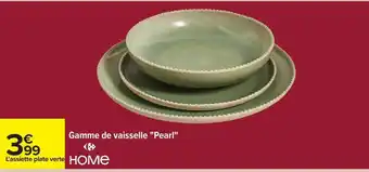 Carrefour L'assiette plate verte offre