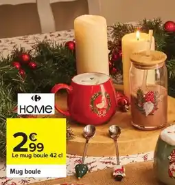 Carrefour Le mug boule 42 cl offre
