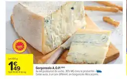 Carrefour Market Gorgonzola A.O.P. offre