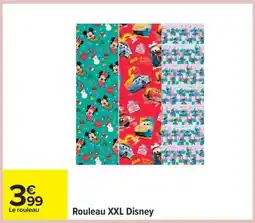 Carrefour Rouleau XXL Disney offre