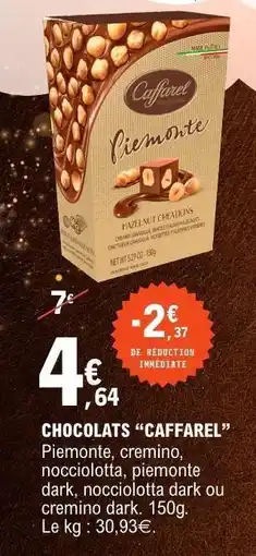 E.Leclerc CHOCOLATS “CAFFAREL” offre