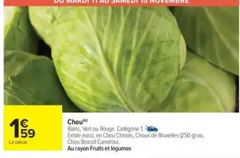 Carrefour Market Chou offre