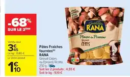 Carrefour Market RANA Pâtes Fraiches fourrées offre