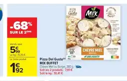 Carrefour Market MIX BUFFET Pizza Del Gusto offre
