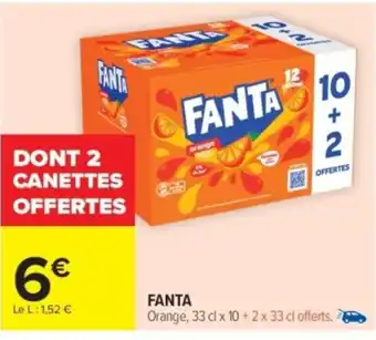 Carrefour Market FANTA offre
