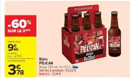 Carrefour Market PÉLICAN Bière offre