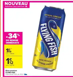 Carrefour Market FLYING FISH Bière premium offre