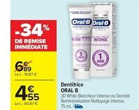 Carrefour Market ORAL B Denfifrice offre