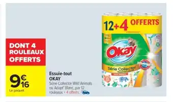 Carrefour Market OKAY Essuie-tout offre