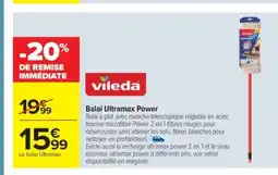 Carrefour Market VILEDA Balai Ultramax Power offre