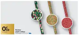 Carrefour Market Rouleau papier cadeau offre