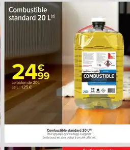 Carrefour Market Combustible standard offre