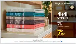 Carrefour Market Linge de bain Gaia offre