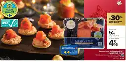 Carrefour Market CARREFOUR EXTRA Saumon fumé de Norvège ASC offre