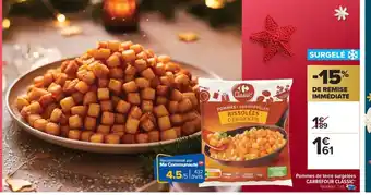 Carrefour Market CARREFOUR CLASSIC Pommes de terre surgelées offre