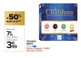 Carrefour Market ABTEY Chardons offre