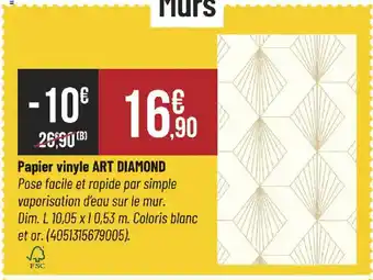 Bricorama ART DIAMOND Papier vinyle offre