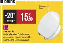 Bricorama Abattant WC offre