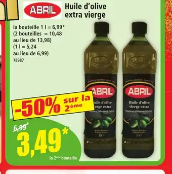 Norma ABRIL Huile d'olive extra vierge offre