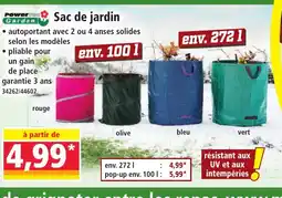 Norma POWER GARDEN Sac de jardin offre