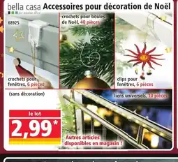 Norma BELLA CASA Accessoires pour décoration de Noël offre