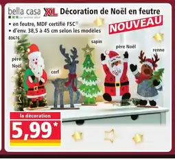 Norma BELLA CASA Décoration de Noël en feutre offre