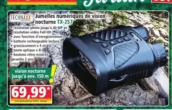 Norma TECHNAXX Jumelles numériques de vision offre