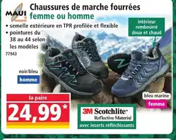 Norma MAUI Chaussures de marche fourrées femme ou homme offre