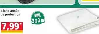 Norma Bâche armée de protection offre