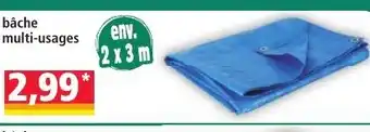 Norma Bâche multi-usages offre