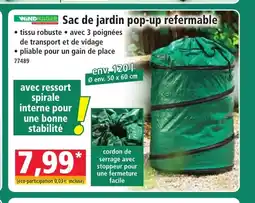 Norma WINDHAGER Sac de jardin pop-up refermable offre