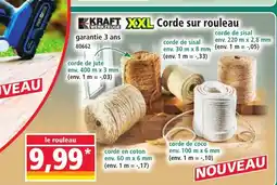 Norma KKRAFT XXL Corde sur rouleau offre