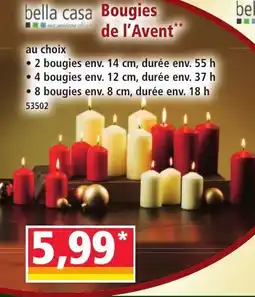 Norma BELLA CASA Bougies parfumées offre