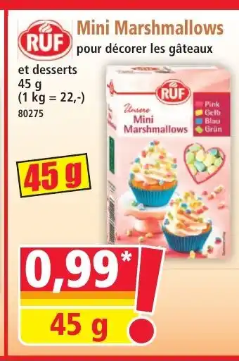 Norma RUF Mini Marshmallows offre