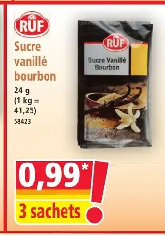 Norma RUF Sucre Vanillé Bourbon offre