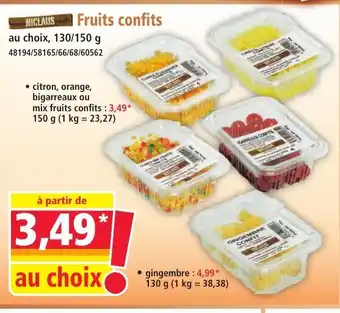 Norma NICLAUS Fruits confits offre
