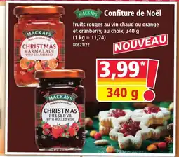 Norma MACKAYS Confiture de Noël offre