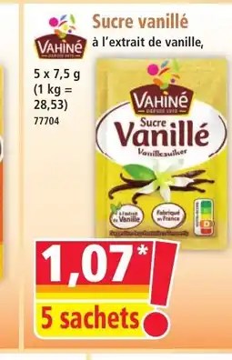 Norma VAHINÉ Sucre vanillé offre